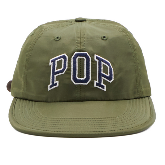 POP Arch Sixpanel Hat Olive