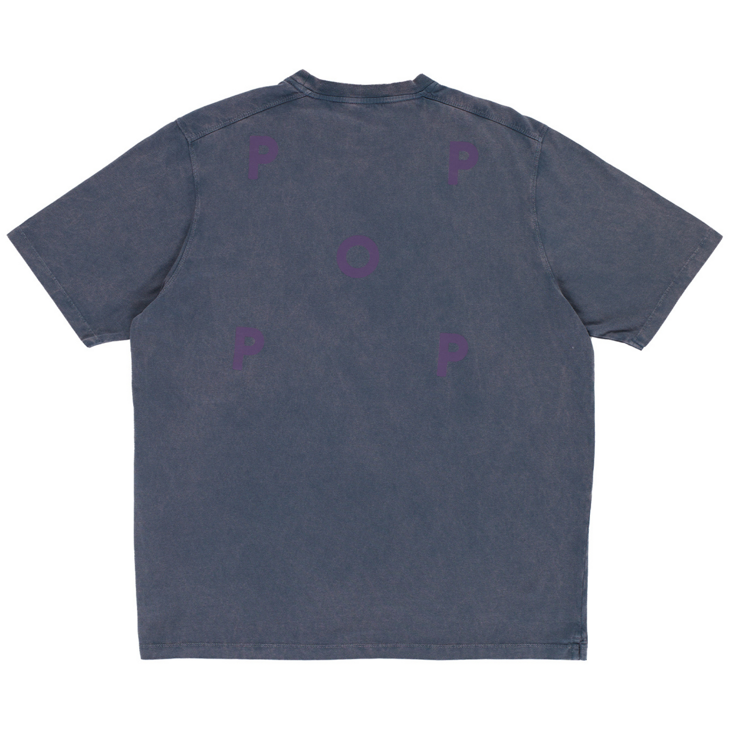 POP Logo T-Shirt Washed Navy