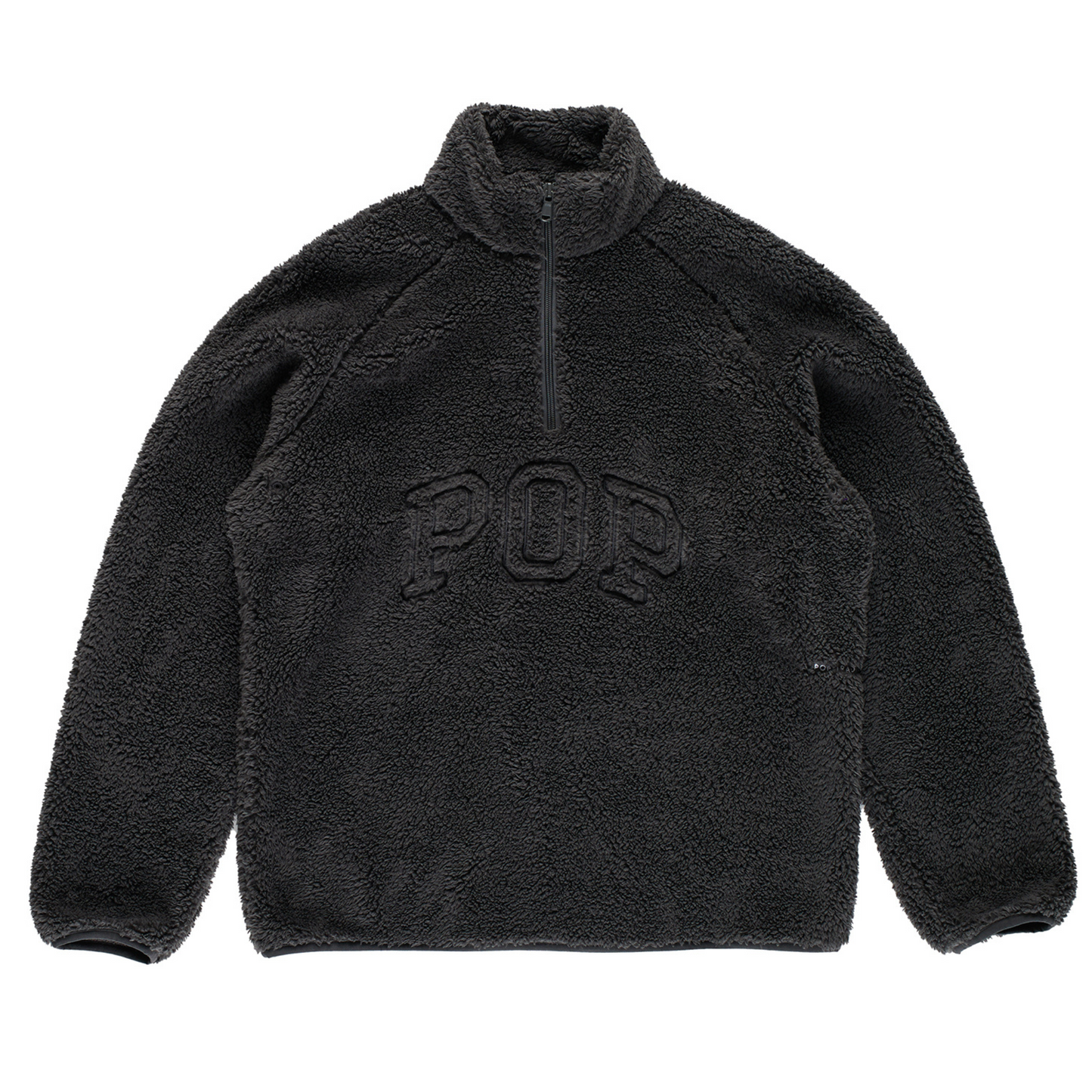 POP Arch Halfzip Fleece Sweater Charcoal