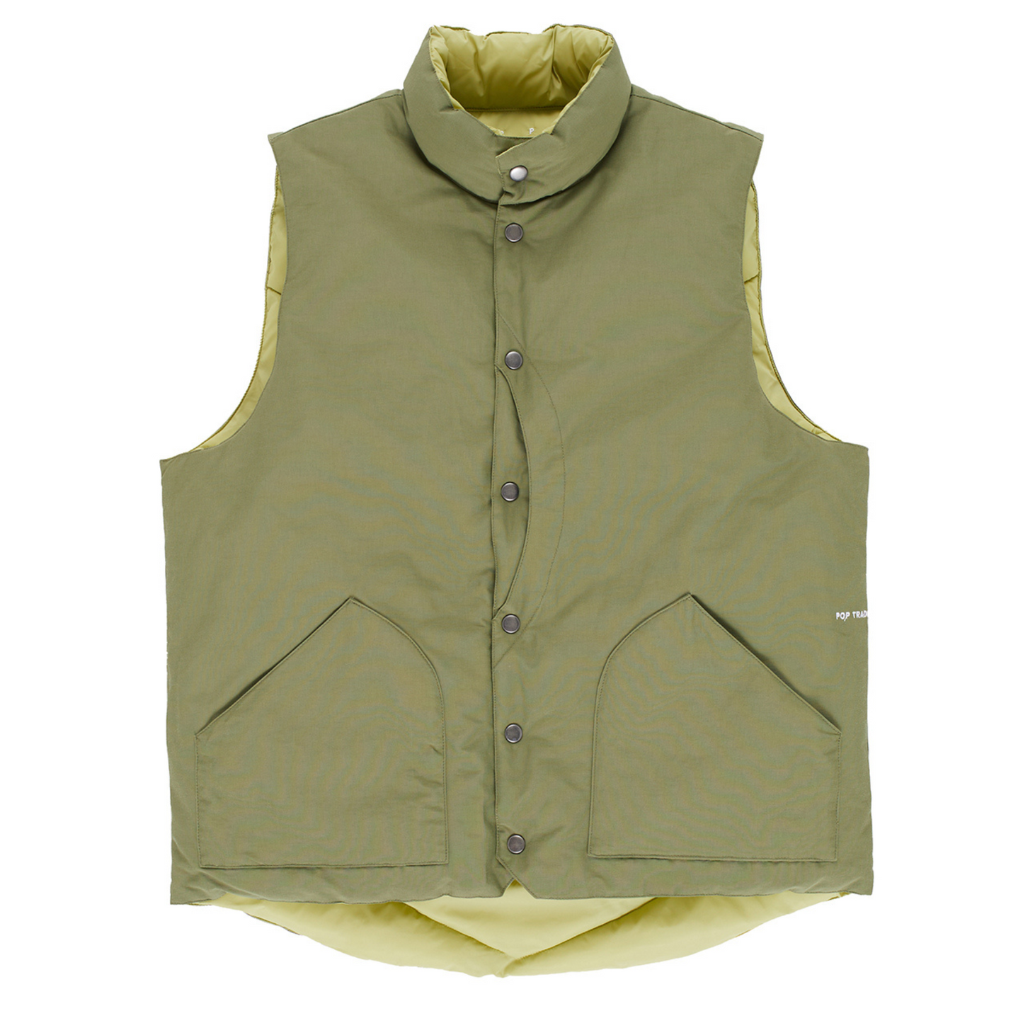 POP Quilted Reversible Vest Four Leaf Clover