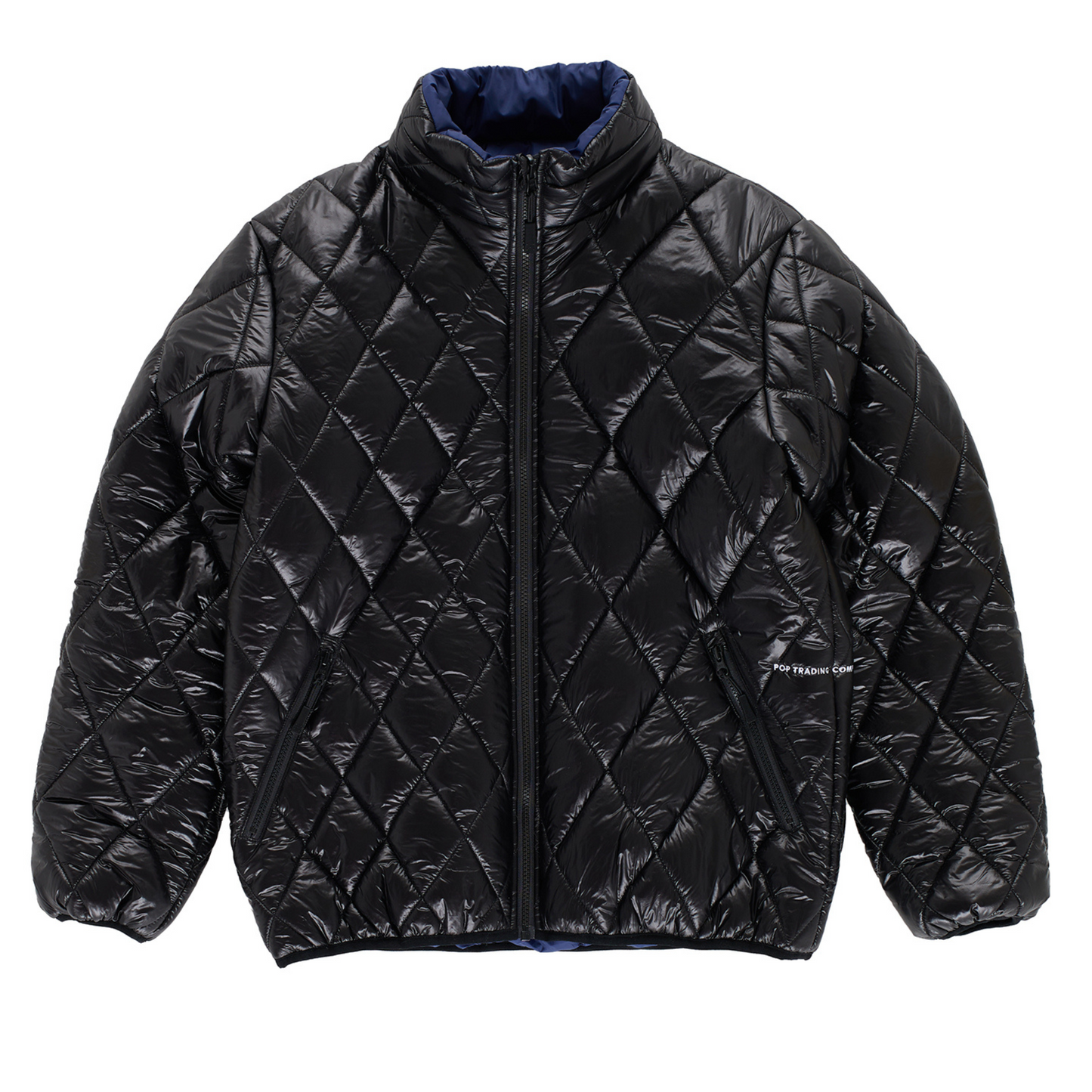 POP Quilted Reversible Jacket Black