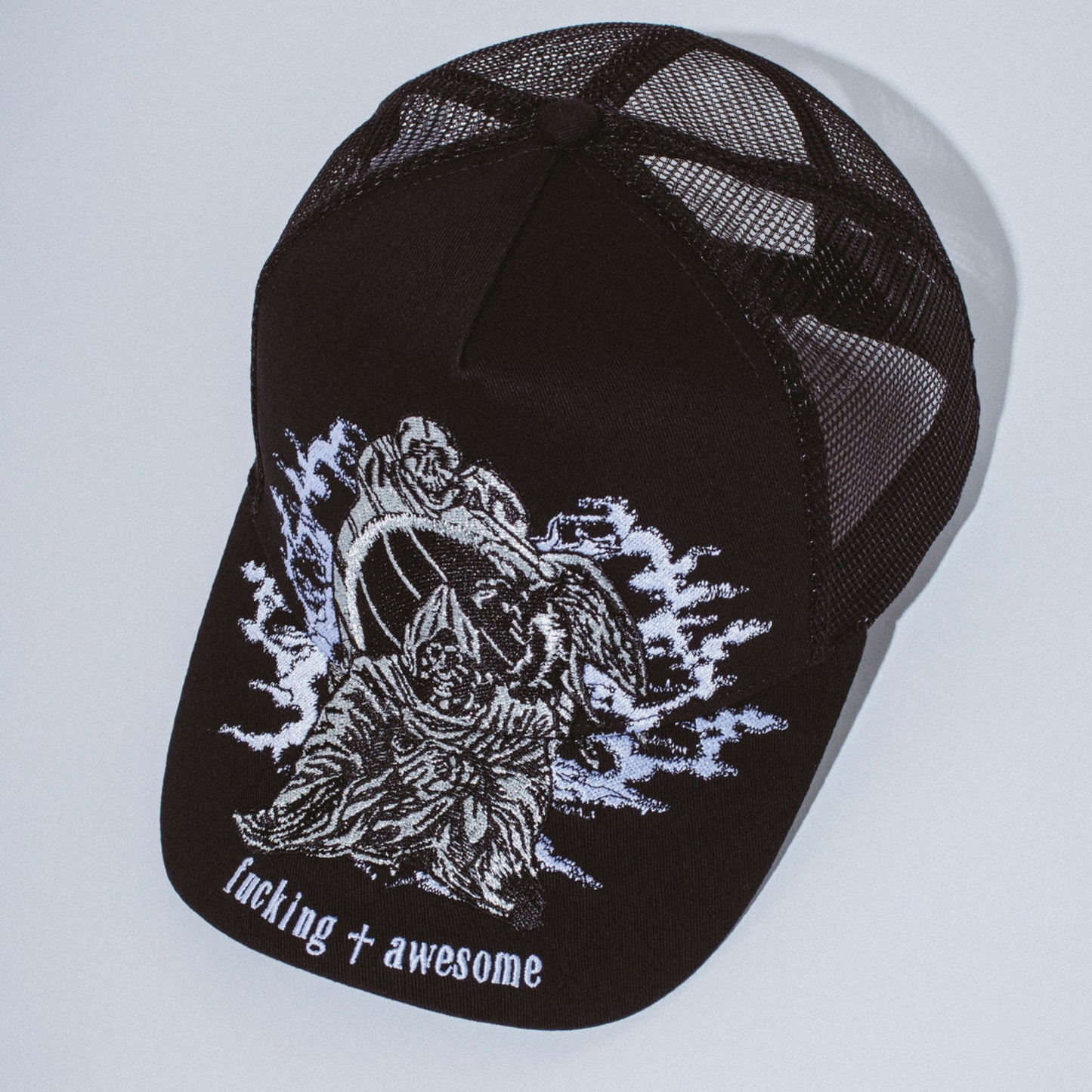 Fucking Awesome Demon Trucker Black