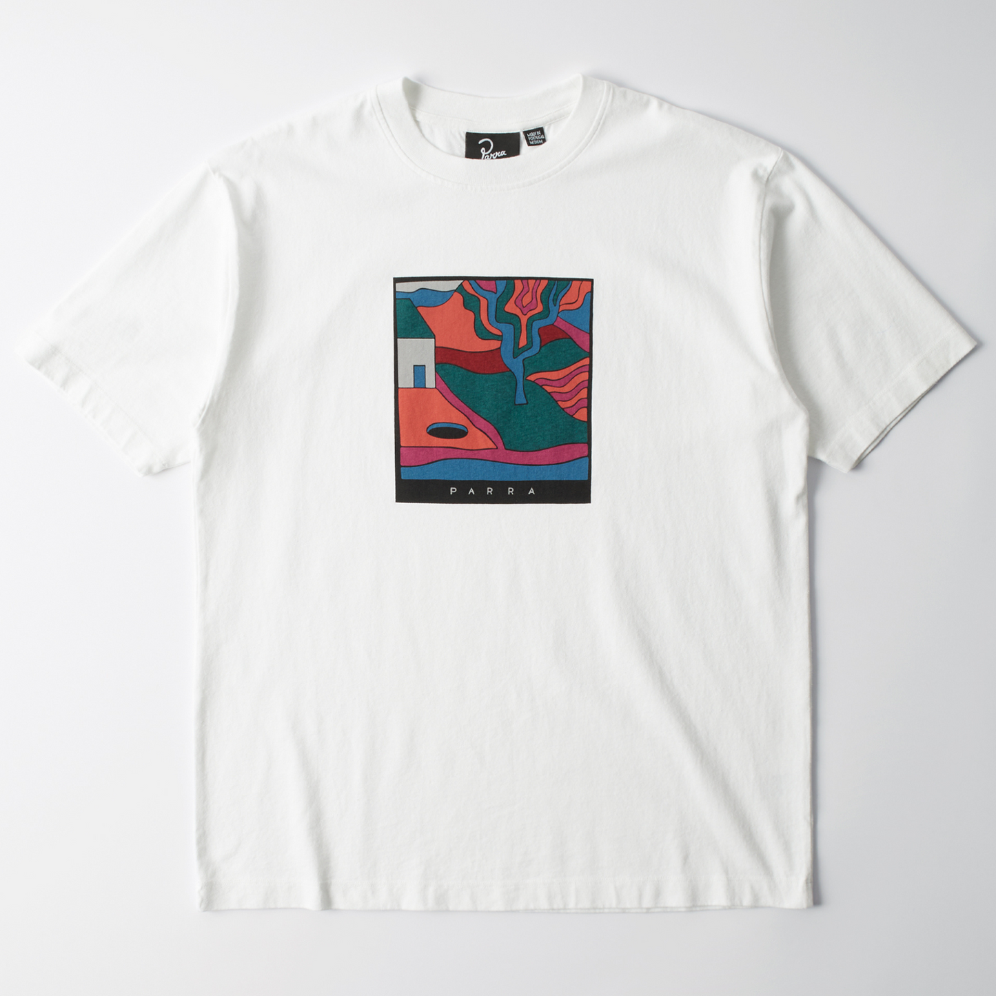 By Parra Hole In The Yard T-Shirt White