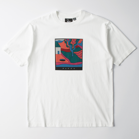 By Parra Hole In The Yard T-Shirt White