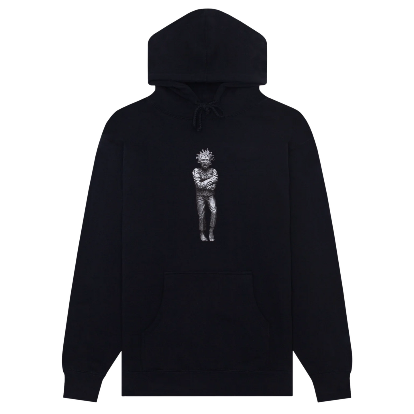 Hockey Hatch Hooded Sweater Black