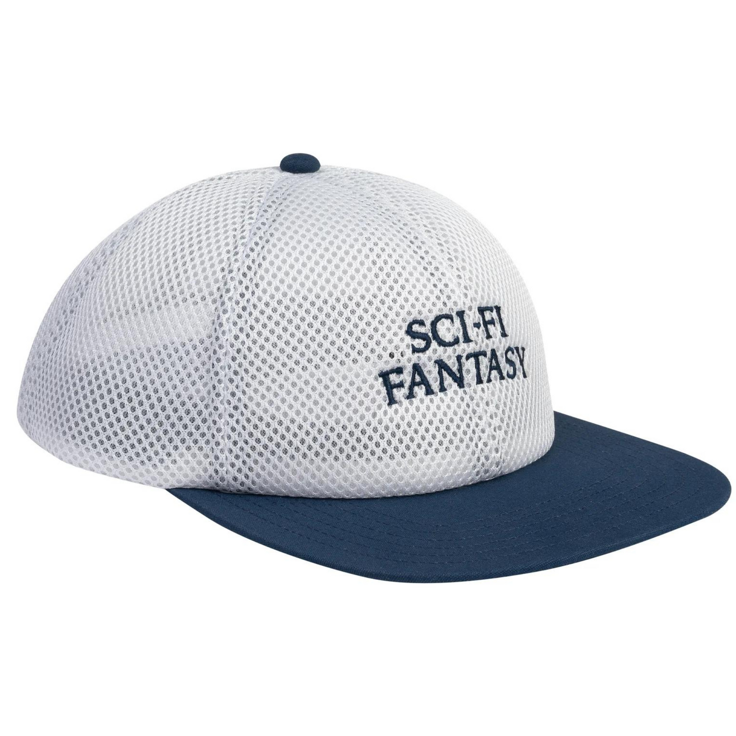 Sci-Fi Logo Hat White/Blue