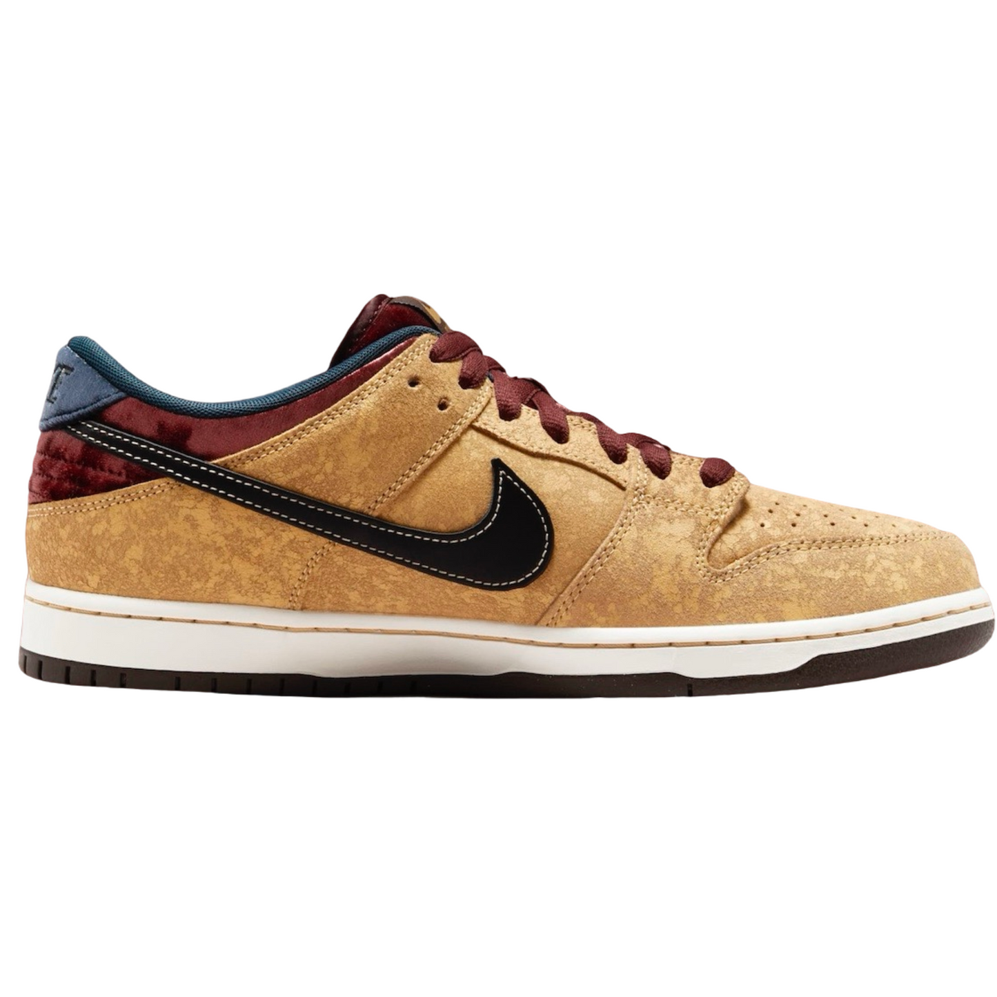 Nike SB Dunk Low Pro Celestial Gold/Black-Dark Team Red