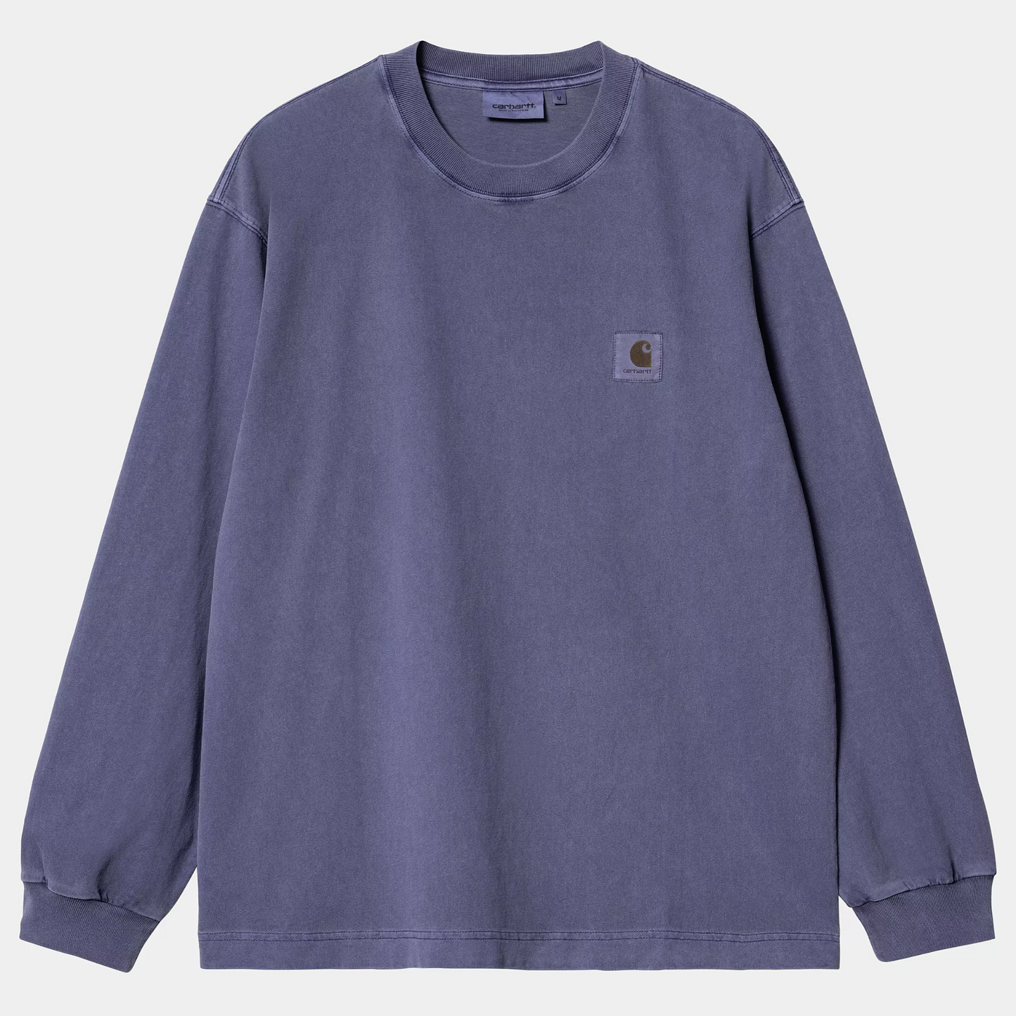 Carhartt WIP Longsleeve Vista T-Shirt Aura Garment Dyed