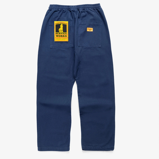 Service Works Classic Canvas Chef Pant Navy