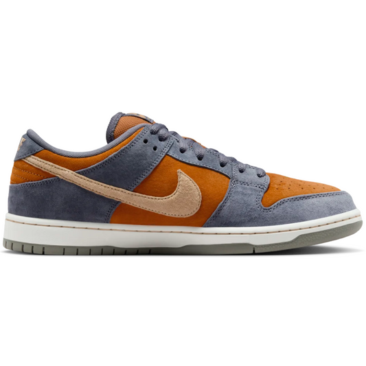 Nike SB Dunk Low Pro Light Carbon/Sesame-Monarch-Summit White