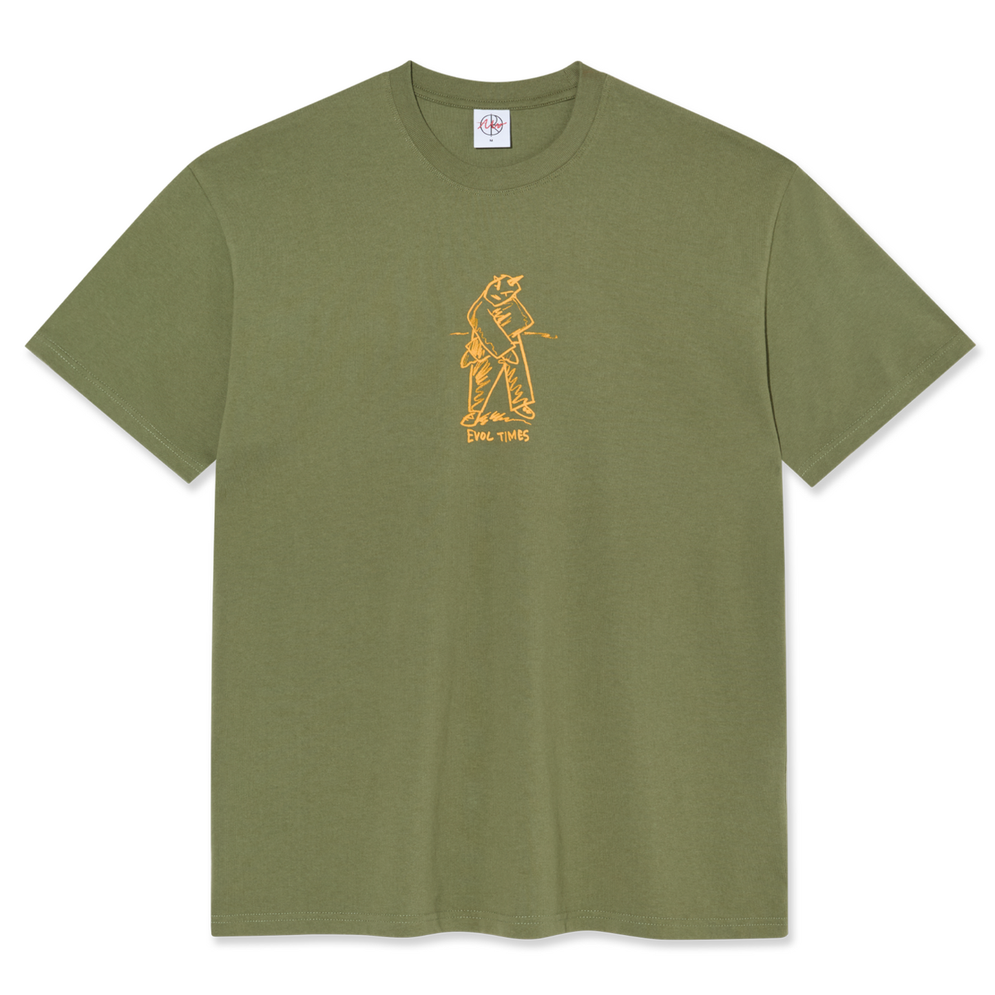 Polar Evol Times T-Shirt Army Green