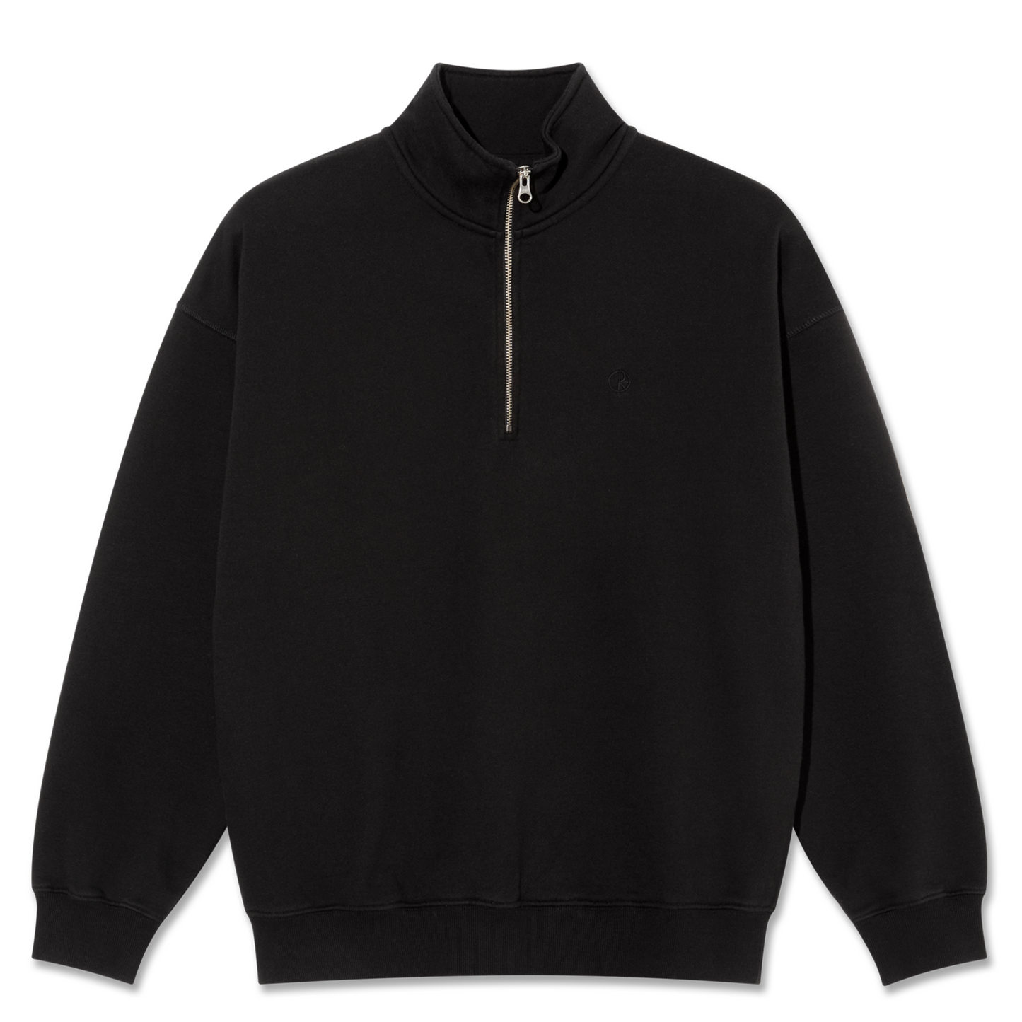 Polar Frankie Half Zip Sweater Black