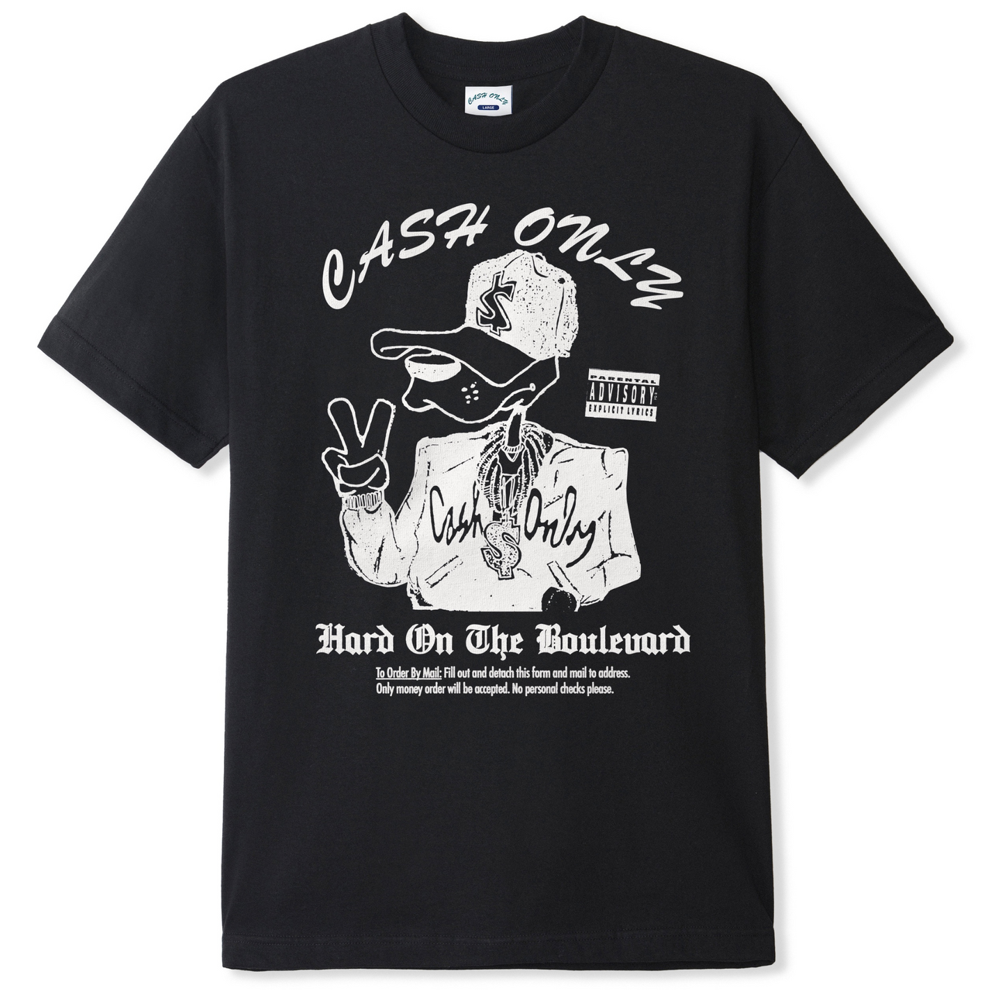 Cash Only Boulevard T-Shirt Black