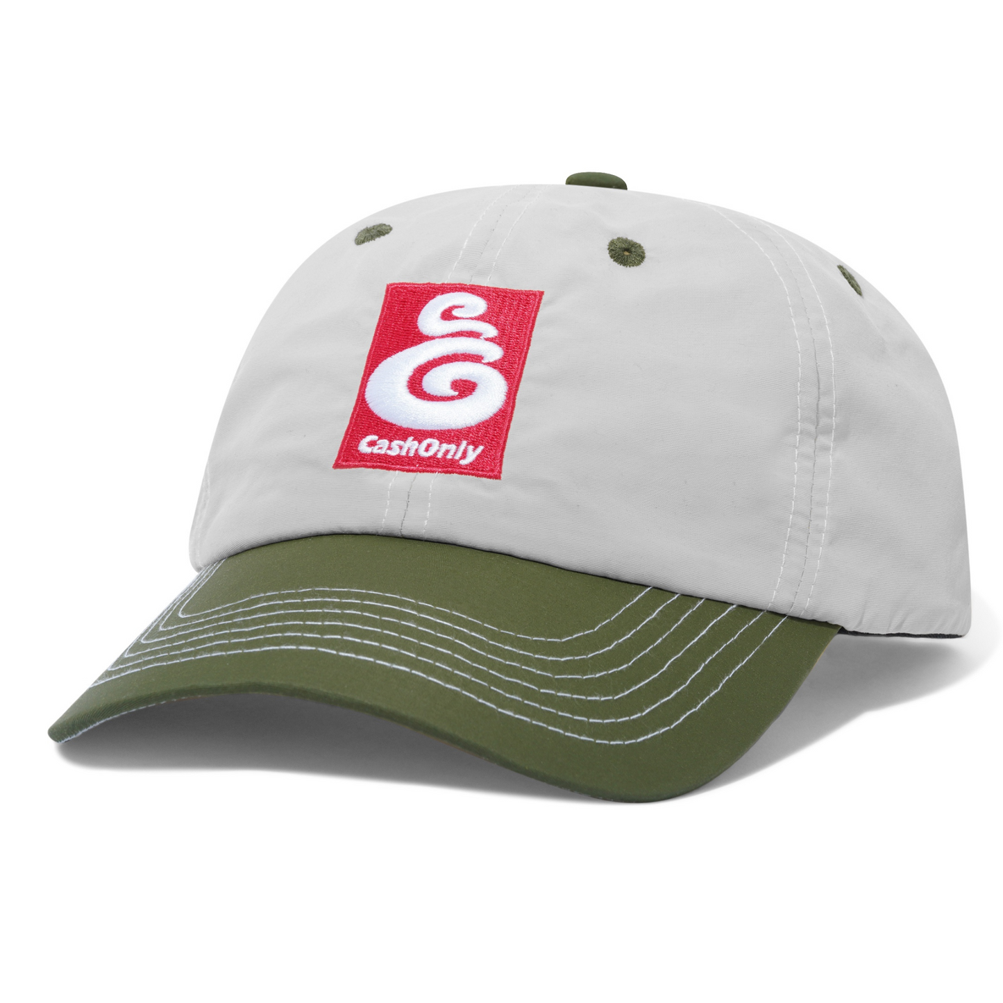 Cash Only Tour 6 Panel Cap Grey