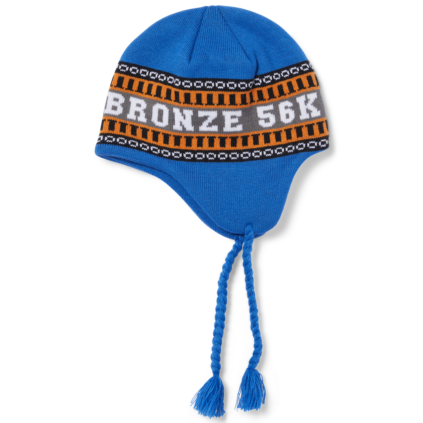 Huf X Bronze 56K Flap Beanie Blue