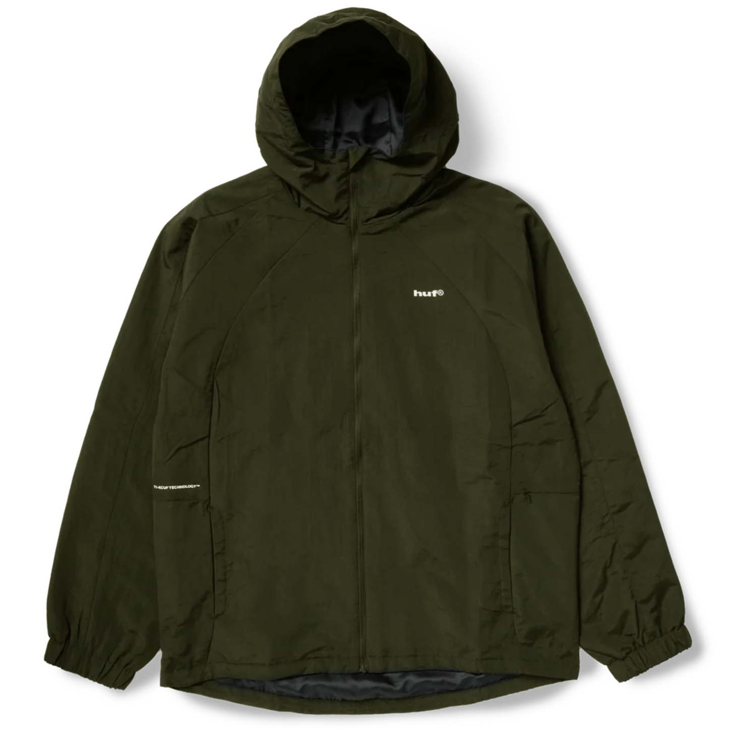 HUF Set Shell Jacket Hunter Green