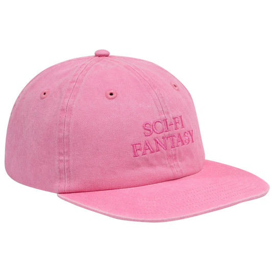 Sci-Fi Washed Logo Hat Pink