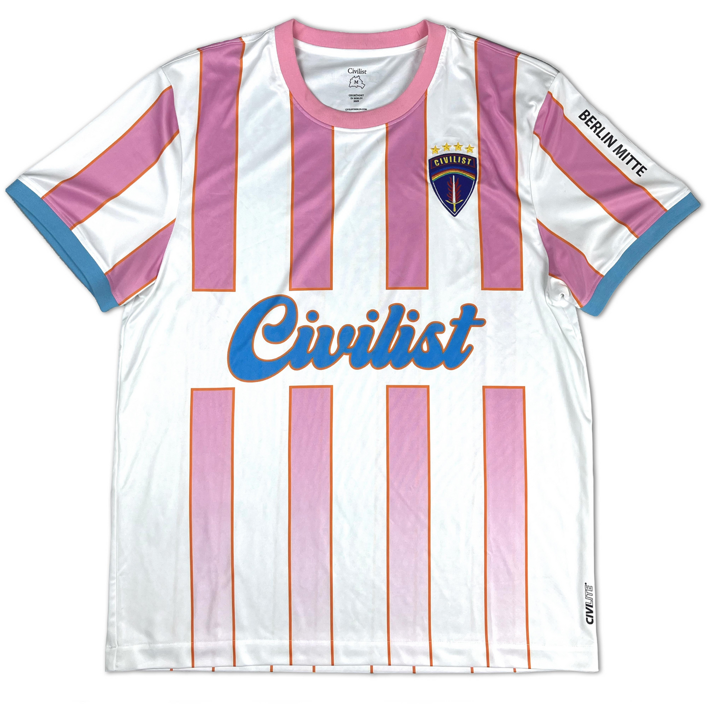 Civilist Striped Jersey Pink/Blue