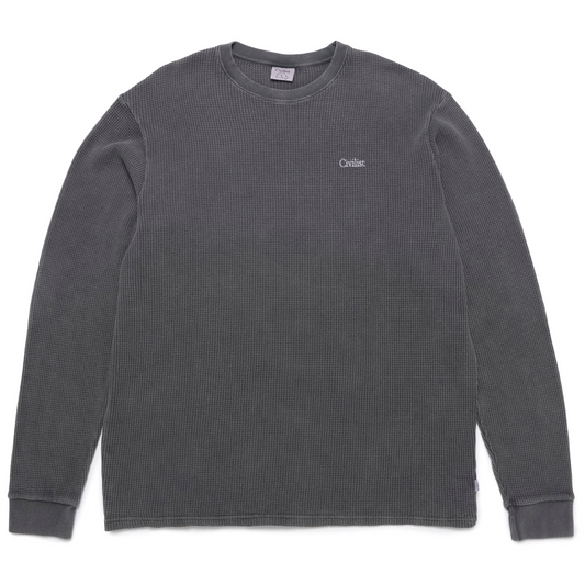 Civilist Thermal Longsleeve T-Shirt Pepper