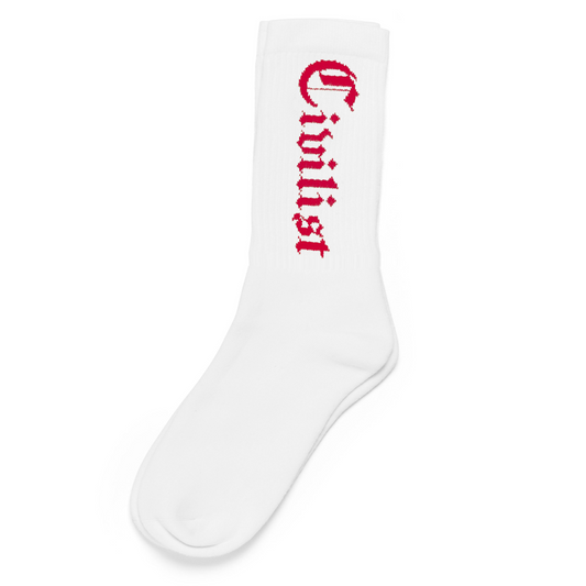 Civilist Omni Socks White