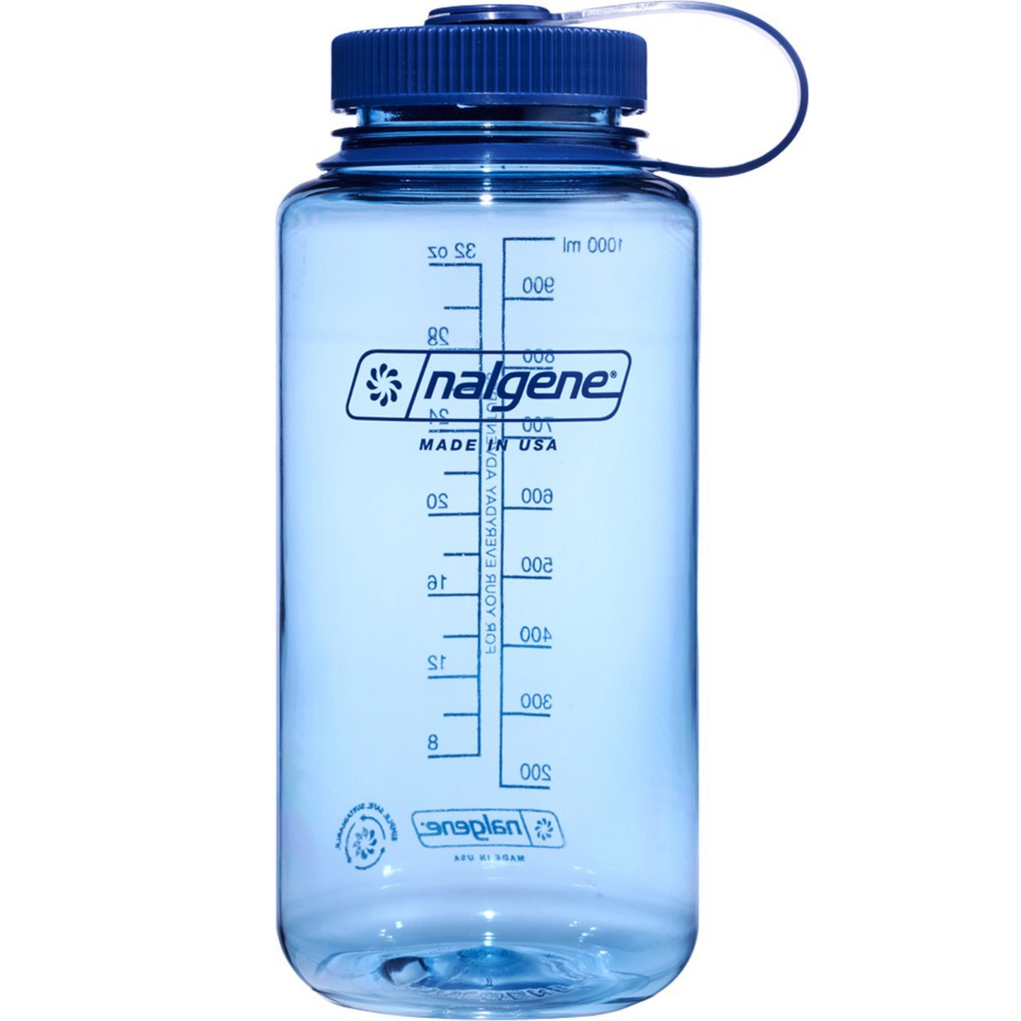 Nalgene Wide Mouth 1000ml Baby Blue Sustain