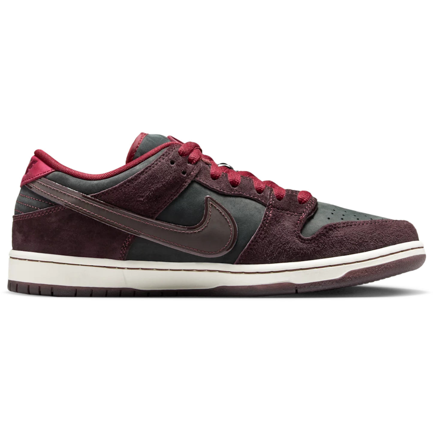 RIOT Skateshop x Nike SB Dunk Low Mahogany/Dark Beetroot/Team Red/Sail/Night Maroon