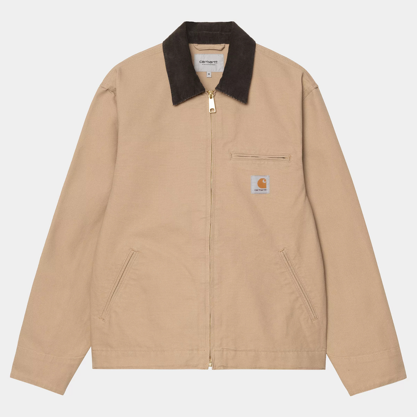 Carhartt WIP Detroit Jacket Dusty H Brown/Tobacco Rinsed