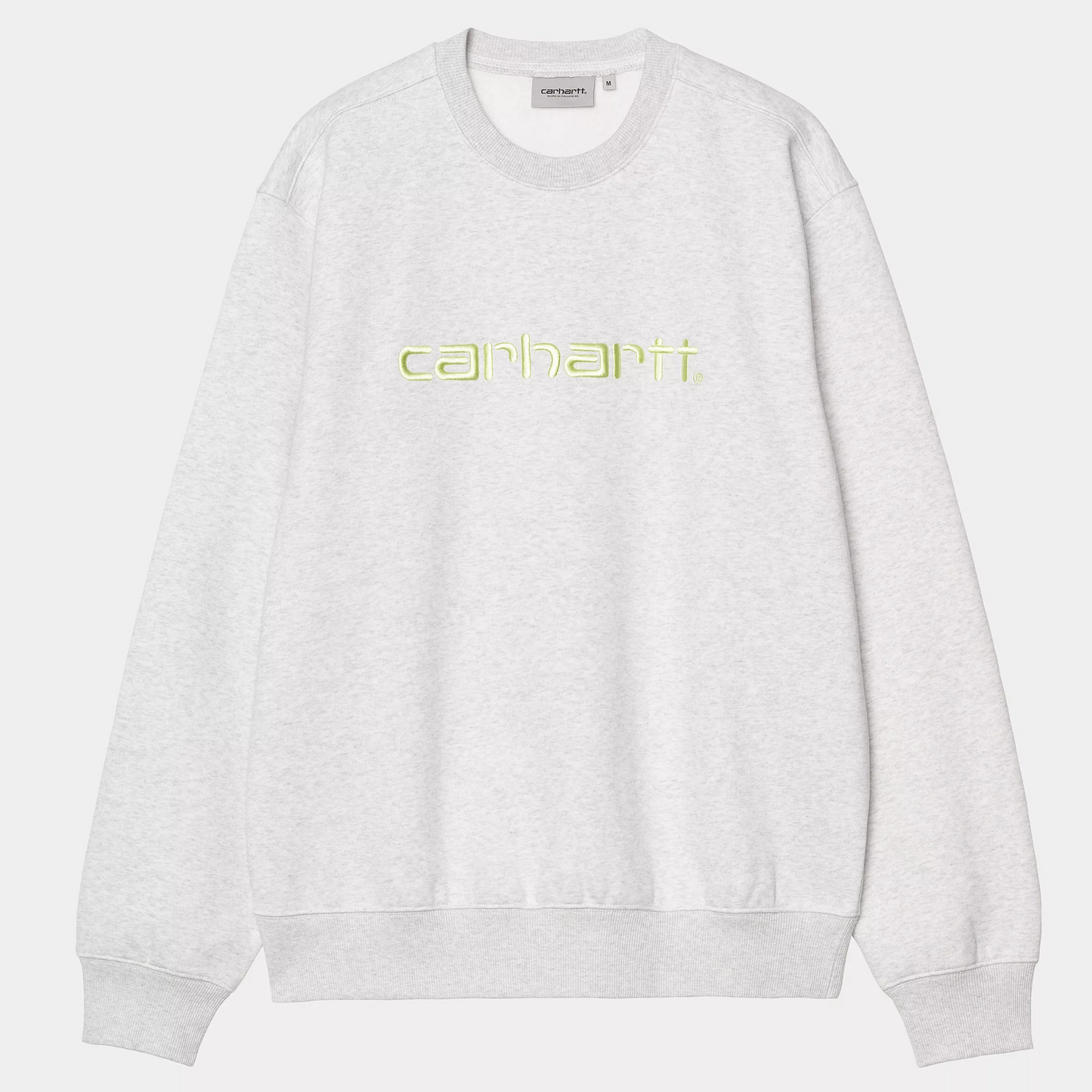 Carhartt WIP Carhartt Sweater Ash Heather/Air Green