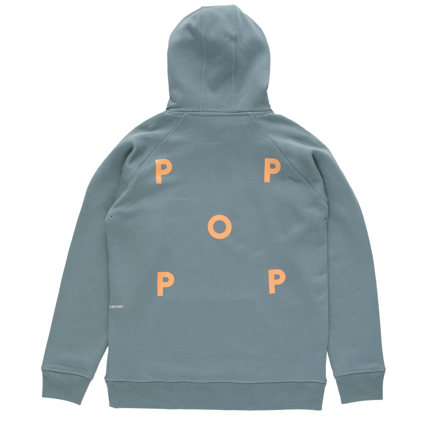 POP Logo Hooded Sweater Stormy Sea