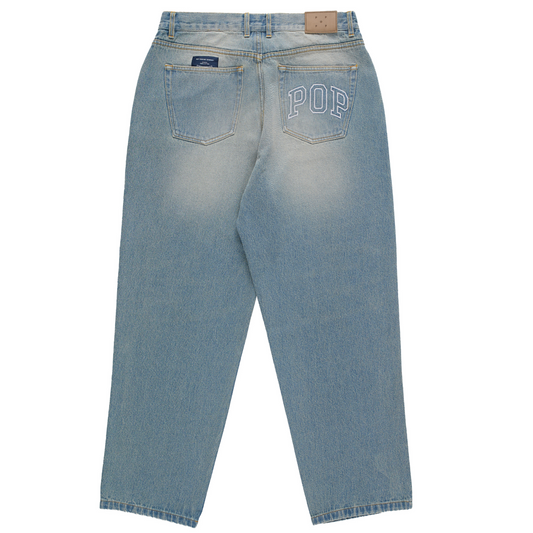 POP DRS Pants Washed Denim