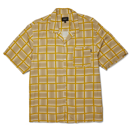 HUF Flynn Resort Shirt Mustard