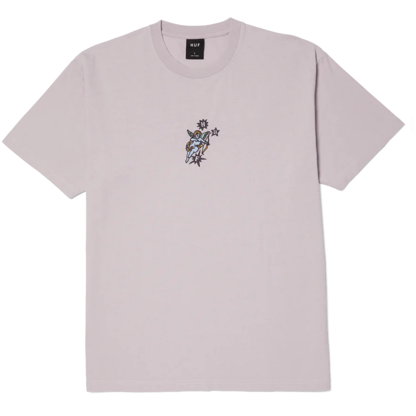 HUF Cupid Washed T-Shirt Dust Purple