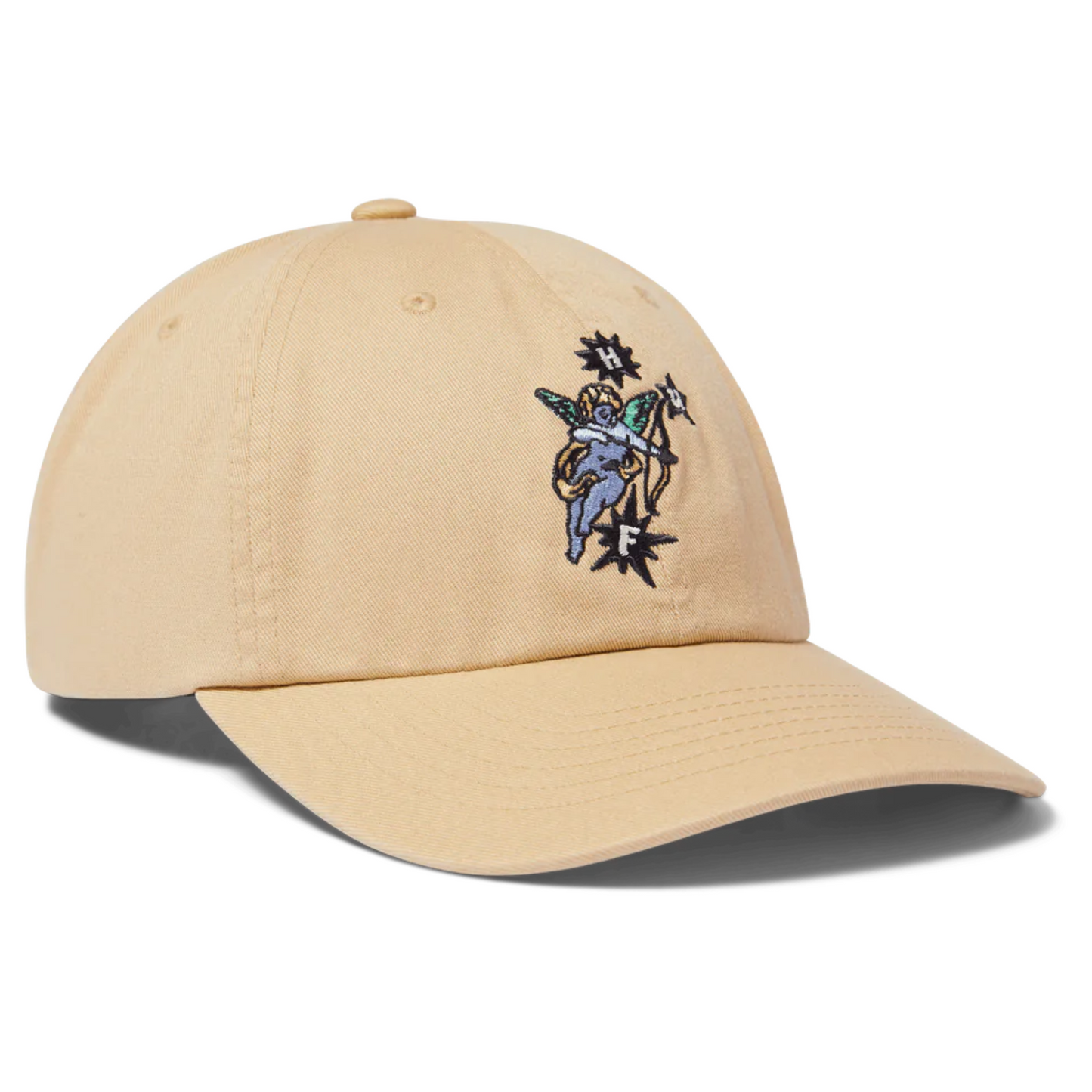 HUF Cupid 6 Panel Cv Hat Khaki