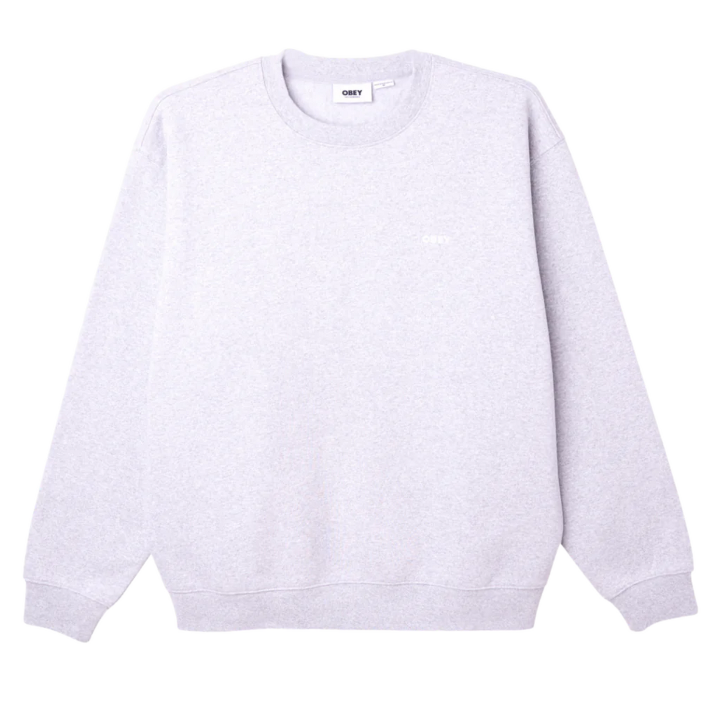 Obey Established Works Bold Crewneck Sweater II Ash Grey