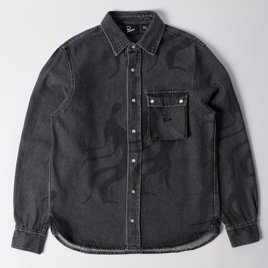 By Parra The Stalkers Shirt Washed Grey