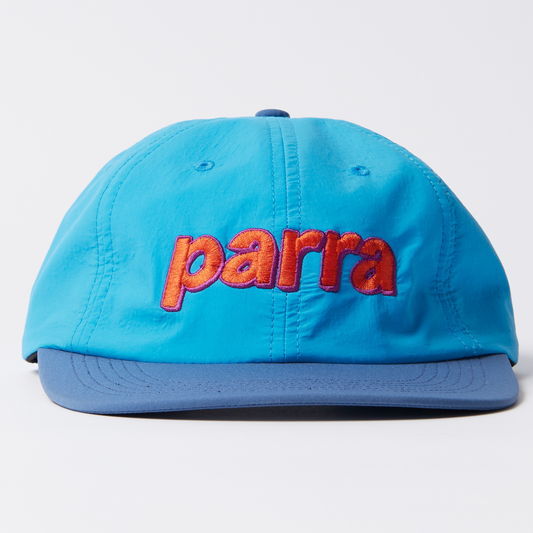 By Parra Lowercase 6 Panel Hat Blue