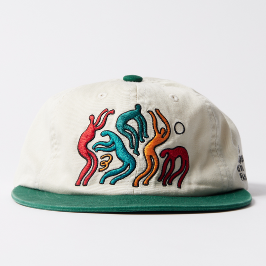 By Parra La Chambre Nuit 6 Panel Hat Off White