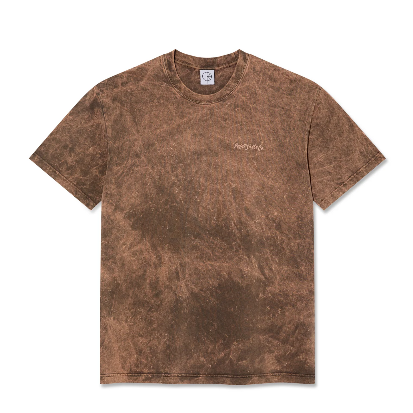 Polar Acid Surf Logo T-Shirt Brown