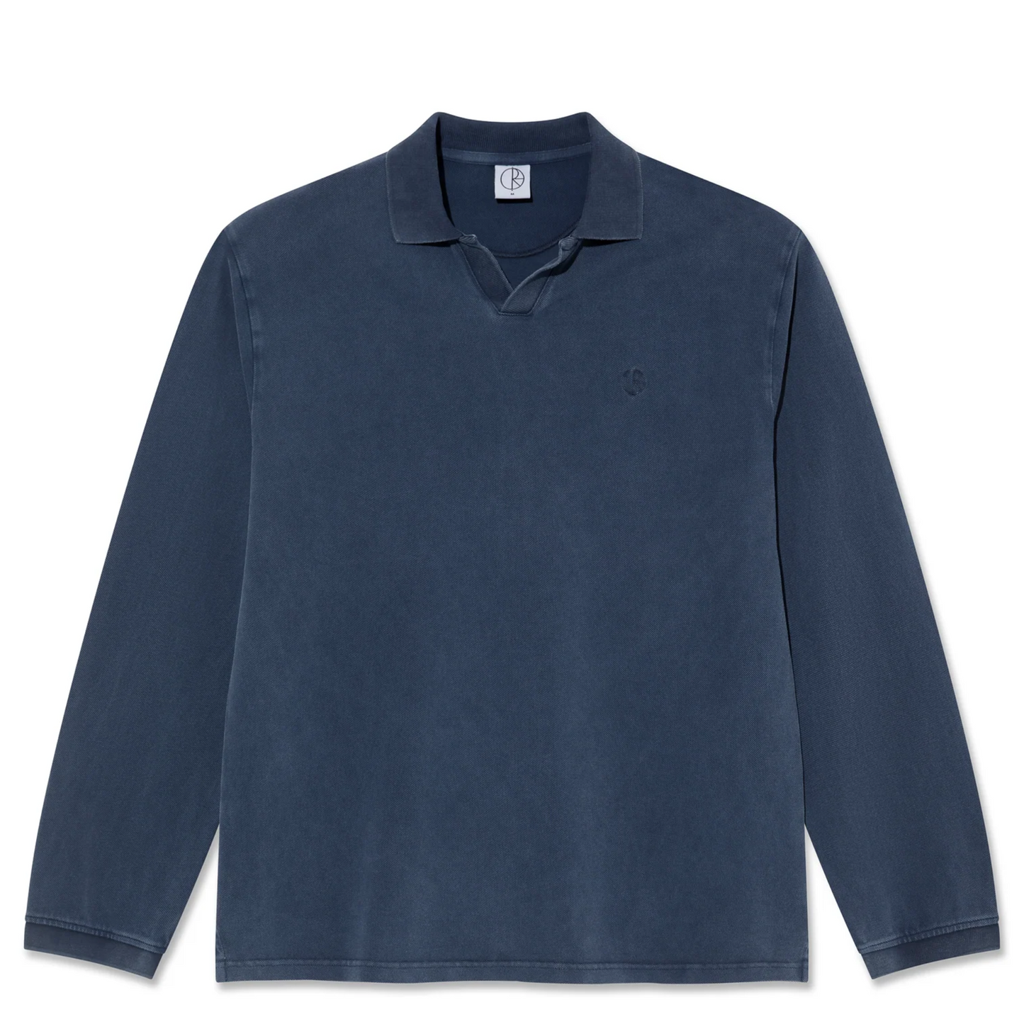 Polar Serge Longsleeve Polo Shirt Blue