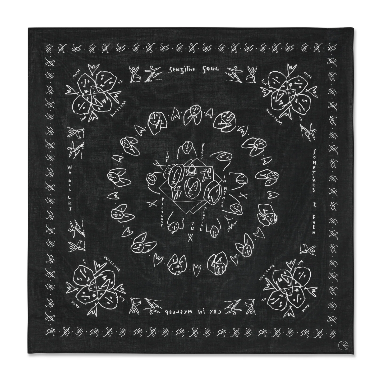 Polar Bandana Black