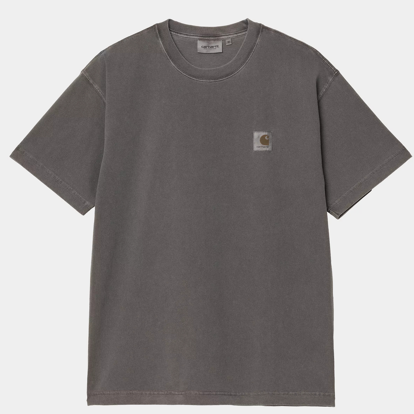 Carhartt WIP Nelson T-Shirt Graphite Garment Dyed