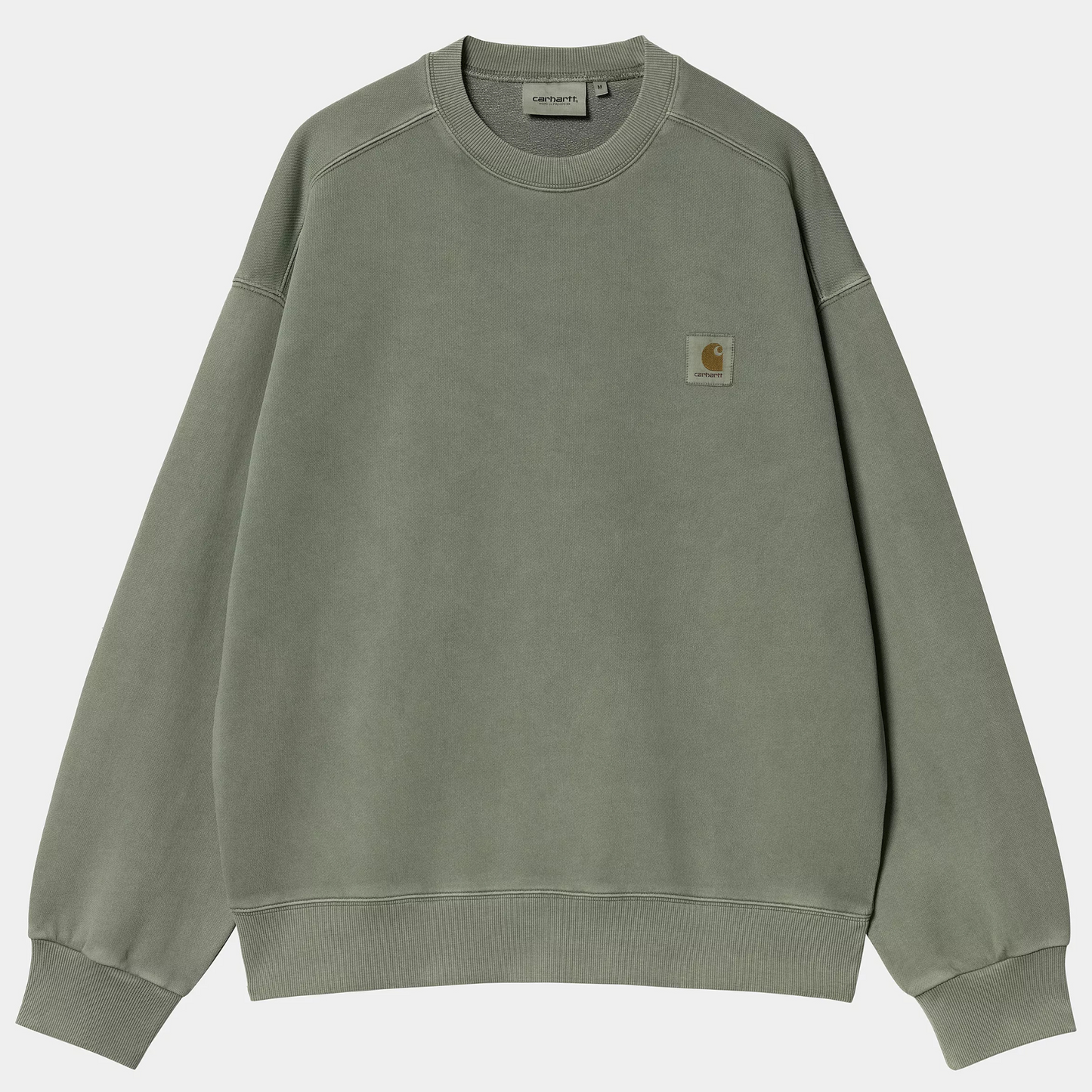 Carhartt WIP Nelson Sweater Park Garment Dyed