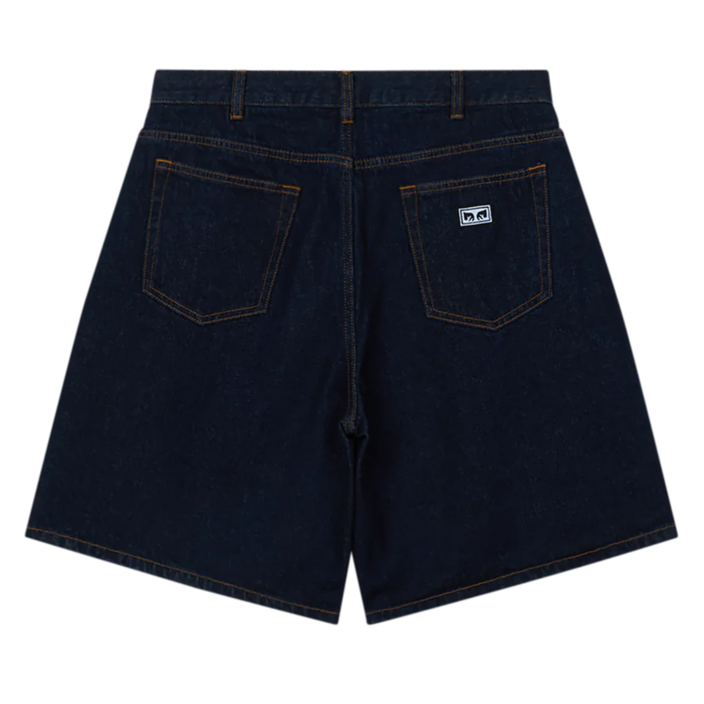 Obey Bigwig Baggy Denim Short Rinse Indigo