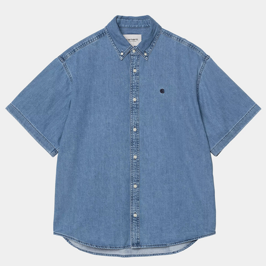 Carhartt WIP Lucas Shirt Blue Bleached