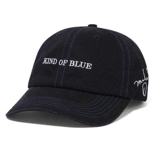 Butter Goods x Miles Davis Kind Of Blue 6 Panel Cap Black