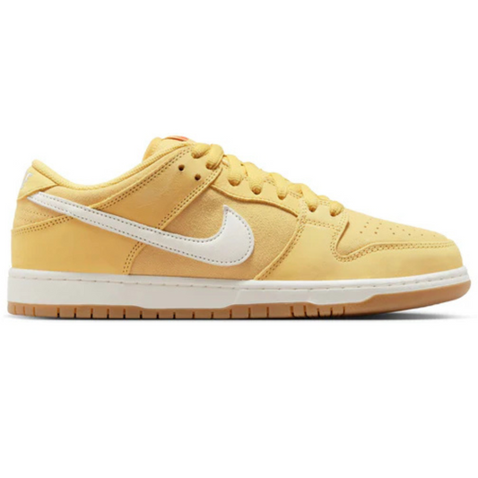 Nike SB Dunk Low Pro Saturn Gold/Sail-Saturn Gold-Solar Flare-Gum Lt Brown-Safety Orange