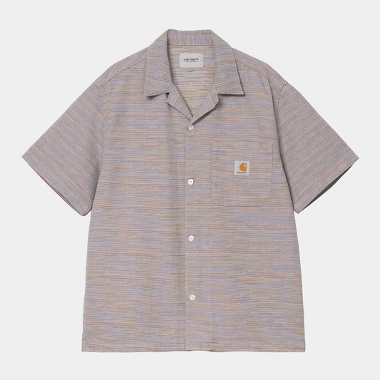 Carhartt WIP Gellar Shirt Gellar Stripe Multicolor Rinsed
