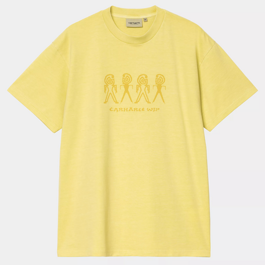 Carhartt WIP Terrestrial T-Shirt Fandoghi/Suncrest Pigment Garment Dyed