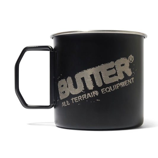 Butter Goods Metal Mug Black