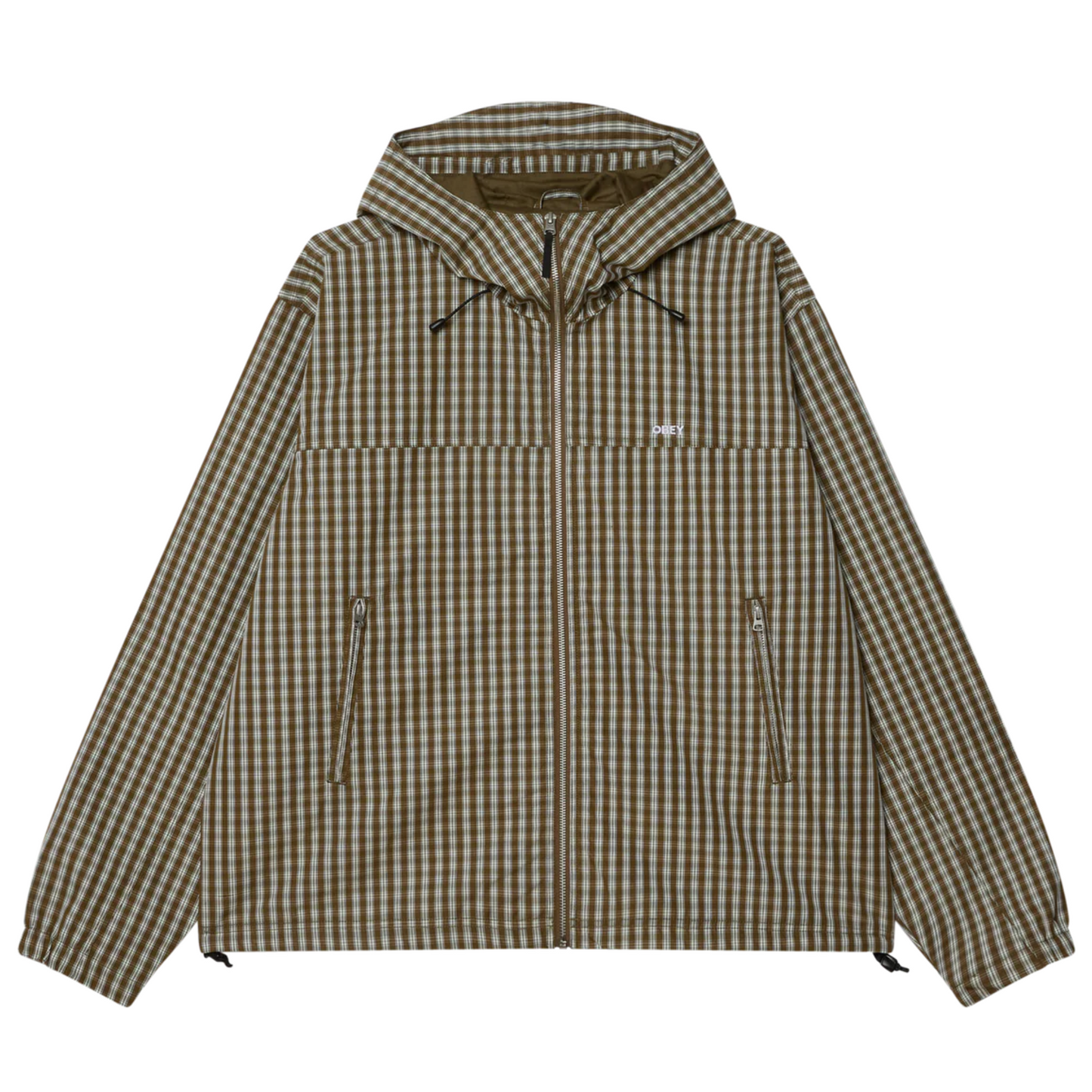 Obey Vista Jacket Plaid